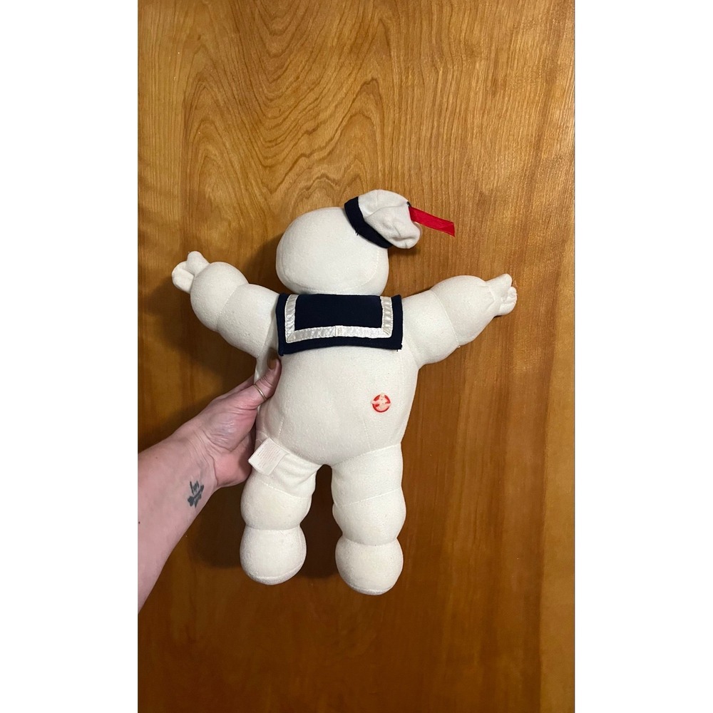 Vintage '86 Kenner Stay Puft Marshmallow Man Ghostbusters Glow in Dark Plush - Picture 4 of 4
